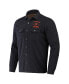 Фото #3 товара Men's Darius Rucker Collection by Black Houston Astros Ringstop Full-Snap Shacket