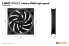 Be Quiet! Light Wings 140mm ARGB PWM High Speed Fan Black 3 Pack - Fan - 14 cm - 2200 RPM - 31 dB - 71.7 cfm - 121.82 m³/h