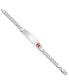 ფოტო #3 პროდუქტის Sterling Silver Rhodium-plated Medical ID Curb Link Bracelet