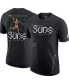 ფოტო #1 პროდუქტის Men's Black Phoenix Suns Courtside Air Traffic Control Max90 T-shirt