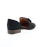 Фото #8 товара Diba True Neat Freak 11225 Womens Black Leather Slip On Loafer Flats Shoes 7