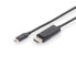 DIGITUS USB Type-C Gen 2 adapter / converter cable, Type-C to DP