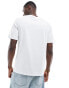 Jack & Jones t-shirt with & logo in white weiß, XS - Chest 92cm - фото #2