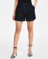 Фото #3 товара Women's High-Rise Trouser Shorts, Created for Macy's