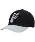 Фото #1 товара Men's Black, Gray San Antonio Spurs MVP Team Two-Tone 2.0 Stretch-Snapback Hat