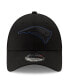 Фото #3 товара Men's Black New England Patriots Momentum 9FORTY Snapback Hat