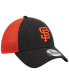 ფოტო #4 პროდუქტის Men's Black San Francisco Giants Shadow Neo 39THIRTY Flex Hat