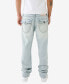 Фото #1 товара Men's Ricky Rope Stitch Straight Jeans