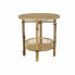 Side table DKD Home Decor Natural Wood 60 x 60 x 61 cm Bamboo