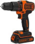 Фото #1 товара BLACK+DECKER WKRĘTARKA 18V 1x1.5Ah BDCHD18K