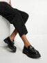 Фото #1 товара ASOS DESIGN Masterpiece chunky loafer in black