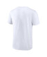 ფოტო #3 პროდუქტის Men's White Georgia Bulldogs First Sprint T-shirt