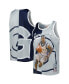 Men's Allen Iverson Navy, Gray Georgetown Hoyas Sublimated Player Tank Top Синий, 3XL - фото #1