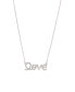 ფოტო #1 პროდუქტის Cursive Love Necklace Earrings