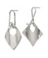 ფოტო #3 პროდუქტის Stainless Steel Geometric Diamond Shaped Dangle Earrings
