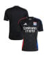 Фото #1 товара Men's Black Olympique Lyonnais 2024/25 Away Replica Jersey