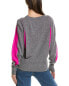 Incashmere Splice Cashmere Cardigan Women's