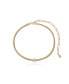 Фото #1 товара ETTIKA initial Herringbone 18K Gold Plated Necklace