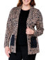 Фото #1 товара Nic+Zoe Plus Bark Mix Blazer Women's 3X