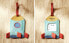 Children’s rocket luggage tag