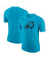 ფოტო #2 პროდუქტის Men's Turquoise Phoenix Suns 2022/23 City Edition Essential Logo Performance T-shirt