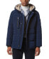 Фото #1 товара Men's Yarmouth Micro Sheen Parka Jacket with Fleece-Lined Hood