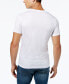 Фото #2 товара Men’s Classic V-Neck Soft Pima Cotton Tee Shirt