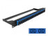 Delock 43392 - Fiber - SC - Black - Blue - Rack mounting - 1U - 482.6 mm