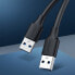 Фото #9 товара Kabel przewód USB 2.0 męski 0.5m czarny