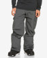 Брюки мужские Quiksilver Snow Porter Pant Серый, XL - фото #6