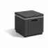 Фото #1 товара Вспомогательный стол Allibert by KETER Ice Cube graphite 42 x 42 x 41 cm Серый