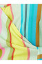 Фото #12 товара Комбинезон Koton Multi-striped V-neck Jumpsuit