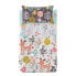 Bedding set HappyFriday Moshi Moshi Woodland Multicolour Baby Crib 2 Pieces