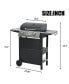 3-Burner Stainless Steel Propane Gas Grill