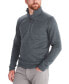 ფოტო #1 პროდუქტის Mens Drop Line 1/2 Zip Sweater Fleece Jacket