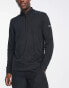 Фото #1 товара Nike Golf Dri-Fit half zip sweatshirt in black