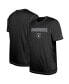 Фото #1 товара Men's Black Las Vegas Raiders Third Down Puff Print T-shirt