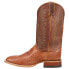 Фото #3 товара Justin Boots Breck Smooth Ostrich Square Toe Cowboy Mens Brown Casual Boots JE8