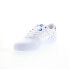 Фото #4 товара DC Teknic ADYS300763-WBL Mens White Leather Skate Inspired Sneakers Shoes