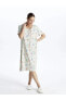 Фото #2 товара Пижама LCW DREAM Floral Neckline Nightgown