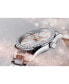 ფოტო #3 პროდუქტის Women's Swiss Conquest Classic Diamond (5/8 ct. t.w.) Stainless Steel Bracelet Watch 29mm
