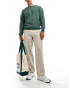 New Look relaxed carpenter trousers in dove grey