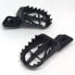 DRC Kawasaki KLX 110 02-17/Suzuki DR-Z 50/70 08-13 Wide Footpegs - фото #1