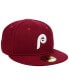 Фото #3 товара Philadelphia Phillies Authentic Collection 59FIFTY Fitted Cap