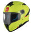 Фото #1 товара Шлем мотоциклетный полноразмерный MT Targo S Solid жёлтый