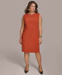 ფოტო #3 პროდუქტის Plus Size Sleeveless Sheath Dress