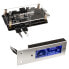 Фото #1 товара Lamptron TC20 PCI RGB-Lüfter und LED-Controller - silber