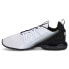 Puma Ion Fade Running Mens Black, White Sneakers Athletic Shoes 37738001