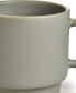Фото #2 товара Blue Stoneware Mug, Created for Macy's