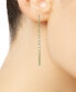 ფოტო #2 პროდუქტის Textured Large Hoop Earrings in 10k Gold